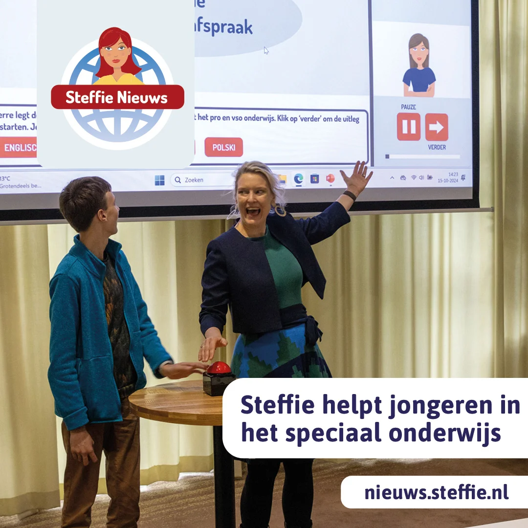 Steffie Helpt Jongeren In Het Speciaal Onderwijs