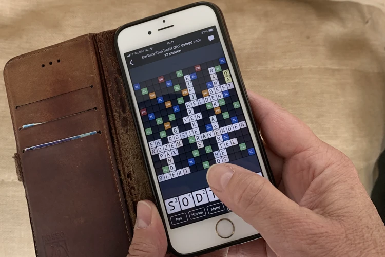 Lekker puzzelen met Wordfeud