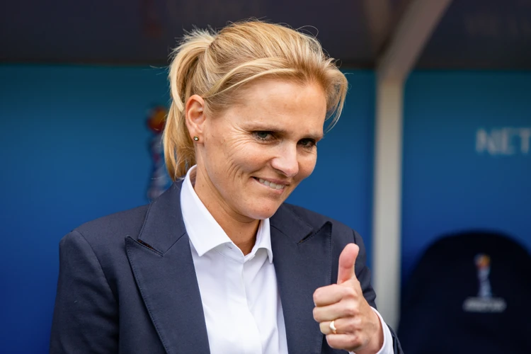 Coach Sarina Wiegman