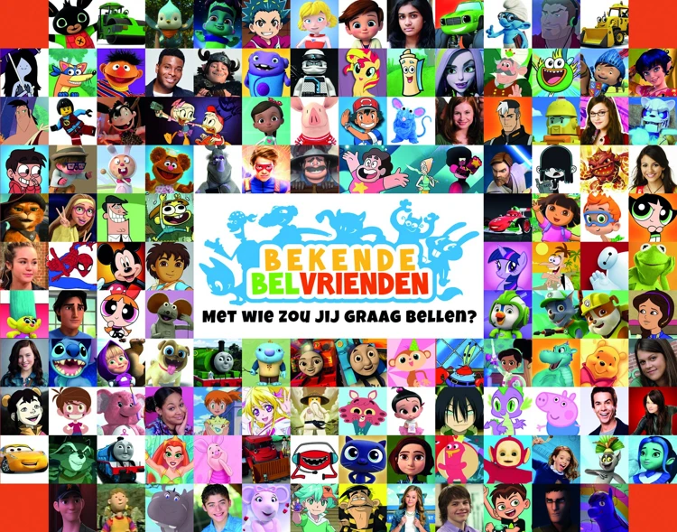 Zieke kinderen kunnen bellen met hun favoriete tekenfilmhelden.