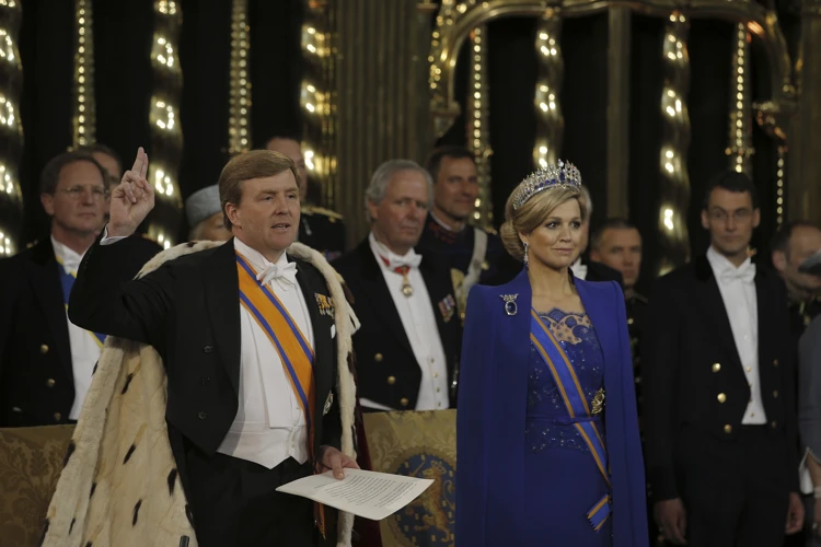 De kroning van Willem-Alexander in 2013