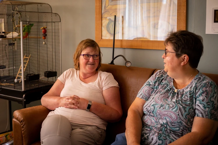 Corine en Ingrid hebben elkaar gevonden op ABCDate en zijn nu vriendinnen.