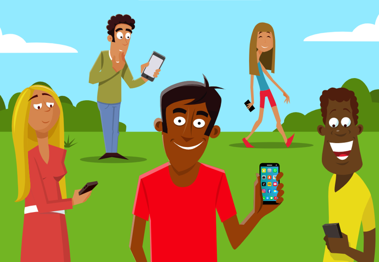 Steffie zocht voor je uit hoe je zo snel mogelijk iedereen een berichtje met een nieuwjaarswens stuurt.