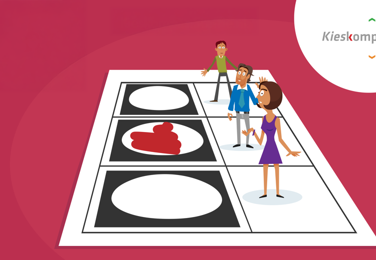 Miljoenen Nederlanders gebruikten Kieskompas met Steffie het om hun stem te bepalen.