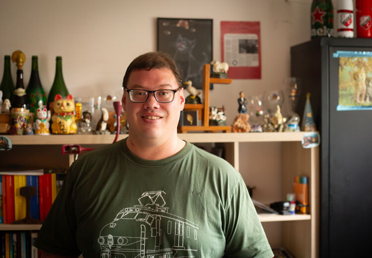 Sébastiaan werkt als ervaringsdeskundige bij Steffie.