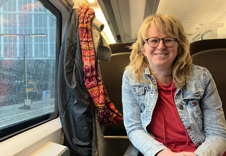 Met de Eurostar was Daniëlle in iets meer dan 4 uur in Londen.