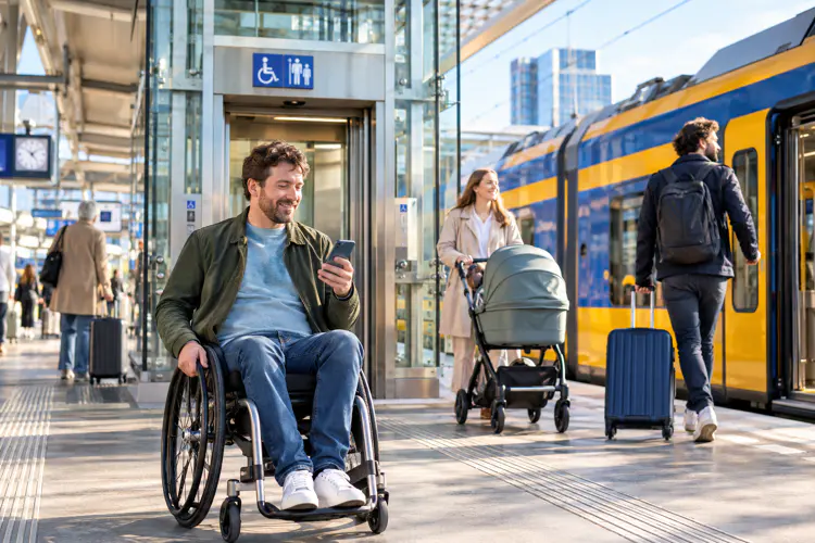 NS heeft een app met reisinformatie.