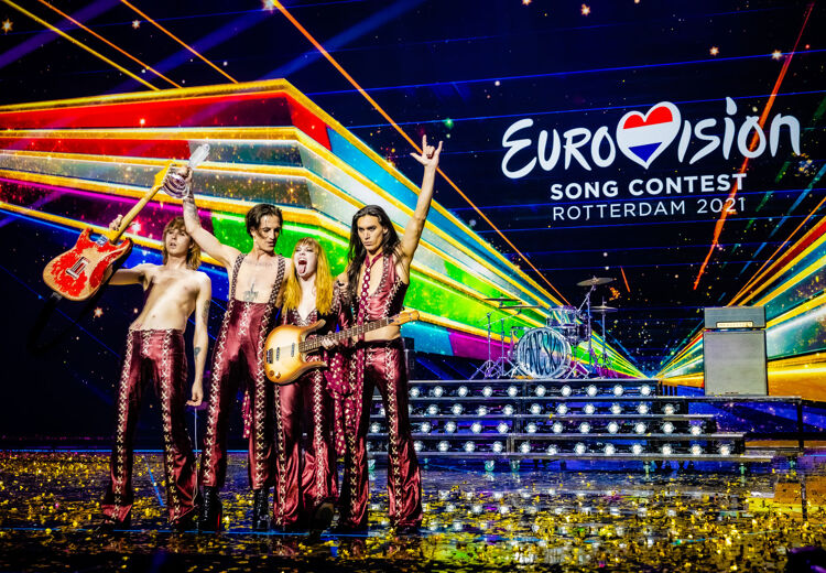 De Italiaanse band Måneskin