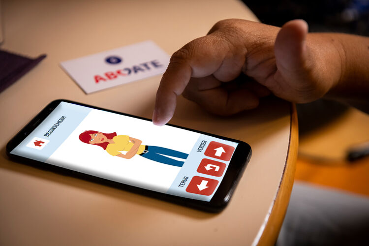 Met de app van Steffie heb je ook altijd goed nieuws onder handbereik. Dat is goed voor je humeur.