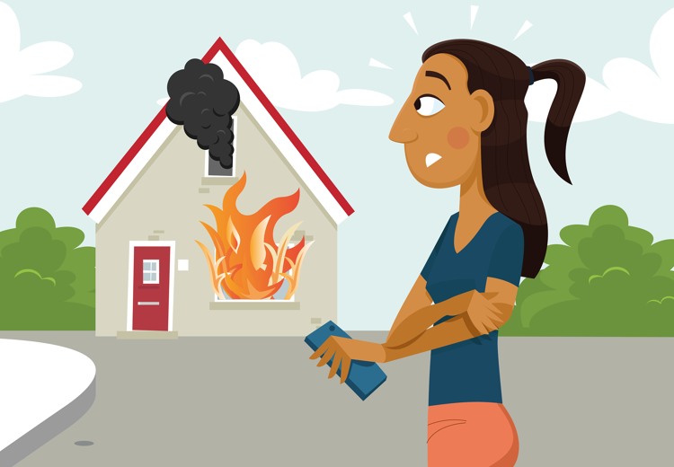 In geval van nood neem je direct contact op met 112. Dat kan ook met een speciale app.