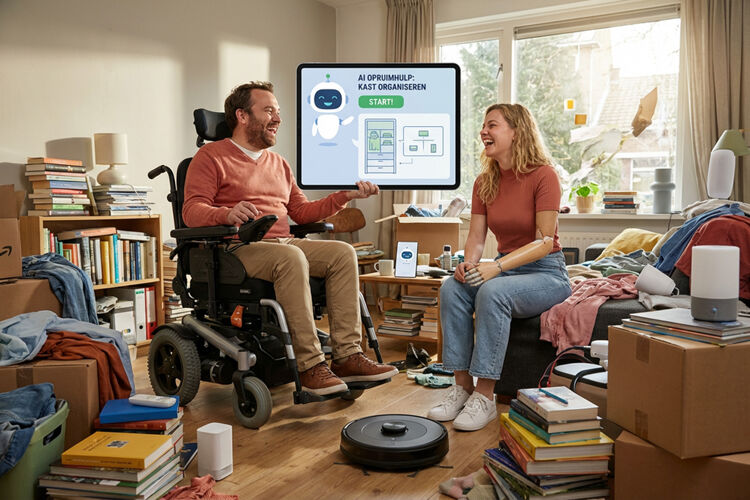 AI wordt slimmer door veel te oefenen met voorbeelden. Deze foto is met AI gemaakt.