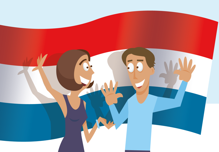 Het rood in onze vlag zou staan voor het volk, het wit voor de kerk en het blauw voor de adel.