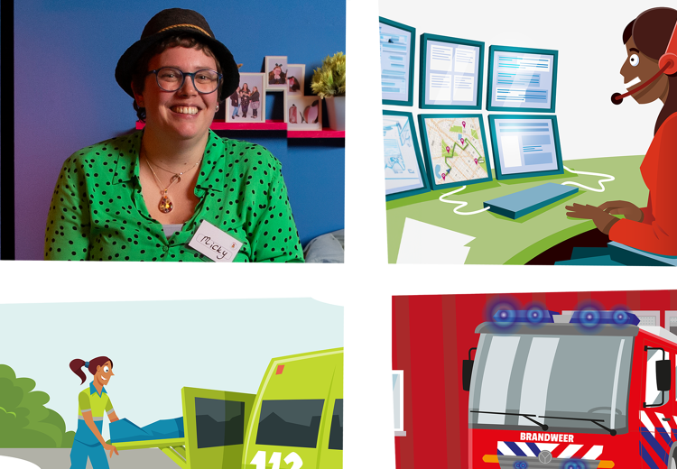 Het alarmnummer wordt ruim 55.000 keer per week gebeld. Mensen mogen altijd bellen naar 112 als elke seconde telt.