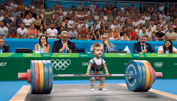 Met serieus sporten kan je niet jong genoeg beginnen.