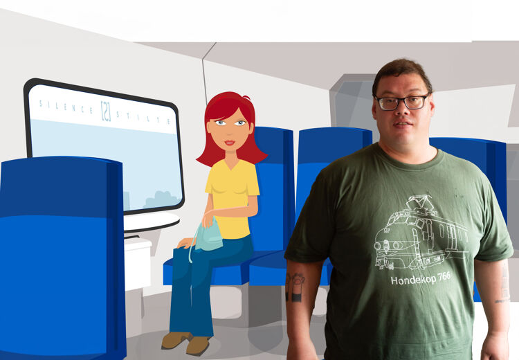 Gemiddeld vervoert NS 1,1 miljoen reizigers per dag, verdeeld over 4500 treinritten.