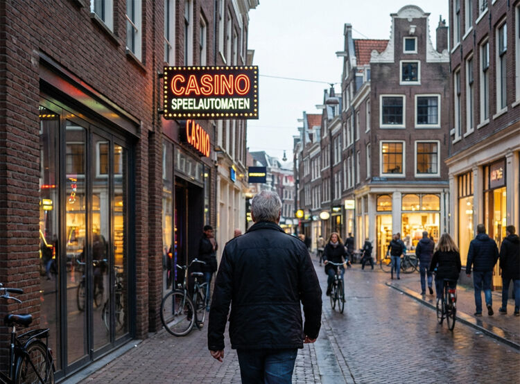 Tim wil liever niet in beeld. Daarom zie je hem op de foto op de rug.