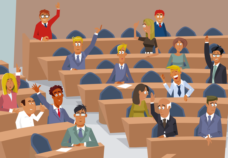 De Tweede Kamer is een onderdeel van het parlement. Het parlement bestaat uit de Eerste en de Tweede Kamer.