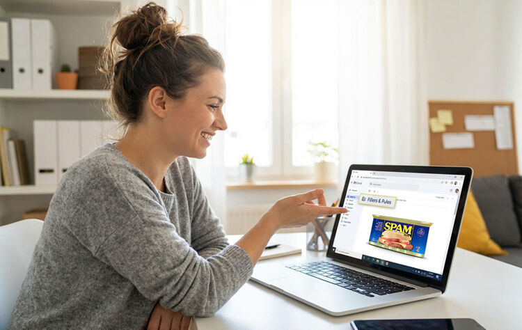 Het woord spam komt van een oud blikje vlees dat overal opdook, net als ongewenste mail vandaag.