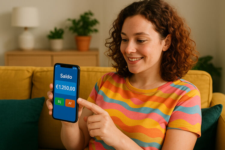 De meeste mensen die hun bankapp gebruiken, kijken daar gemiddeld 10 keer per week op!