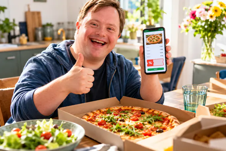 Controleer altijd de hele prijs. Kijk ook of je eten direct bij het restaurant kunt bestellen.