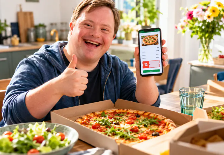 Controleer altijd de hele prijs. Kijk ook of je eten direct bij het restaurant kunt bestellen.
