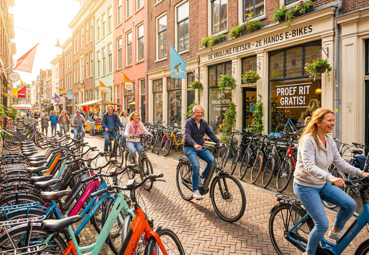 Wist je dat in Nederland inmiddels bijna de helft van alle nieuw verkochte fietsen een e-bike is?