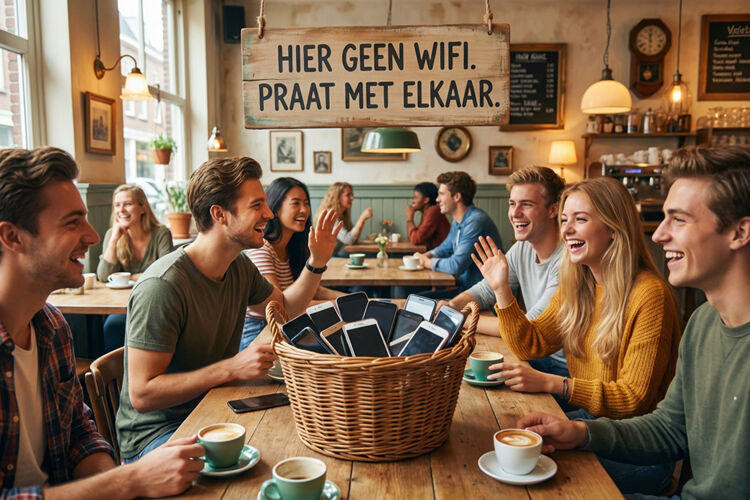 Een voordeel van echt contact is dat je elkaar beter begrijpt en je je minder alleen voelt.