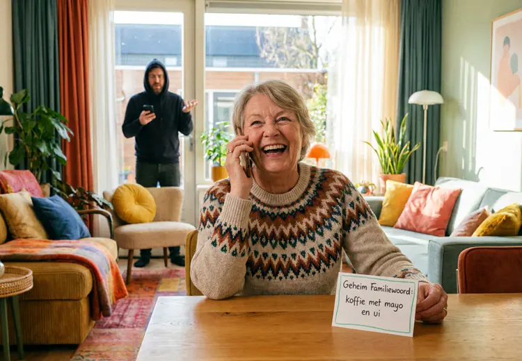 Een geheim familiewoord werkt alleen als je het met zo weinig mogelijk mensen deelt.