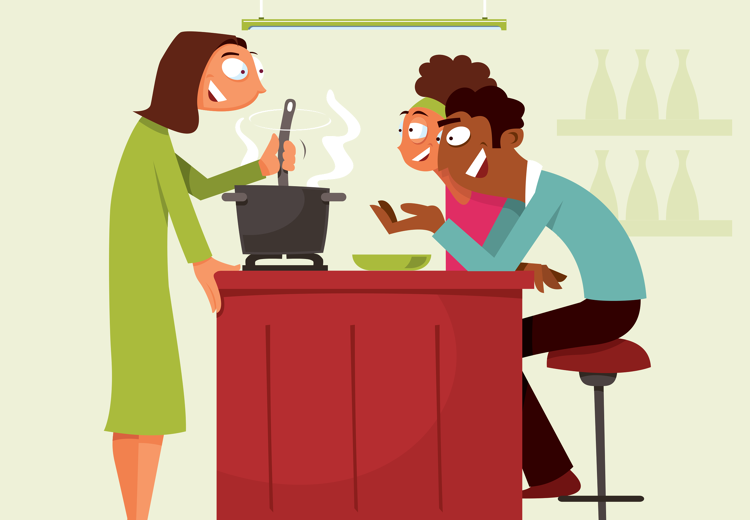 Volg een kookworkshop. Aan het einde kun je samen genieten van het gerecht dat je hebt gemaakt.