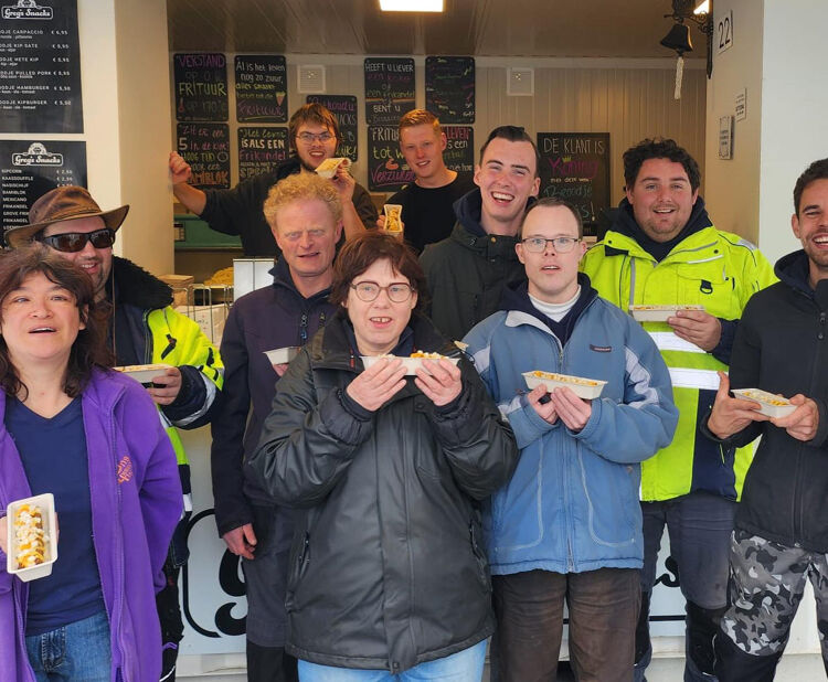 De bedenkers van de polderfrikandel.