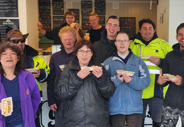 De bedenkers van de polderfrikandel.