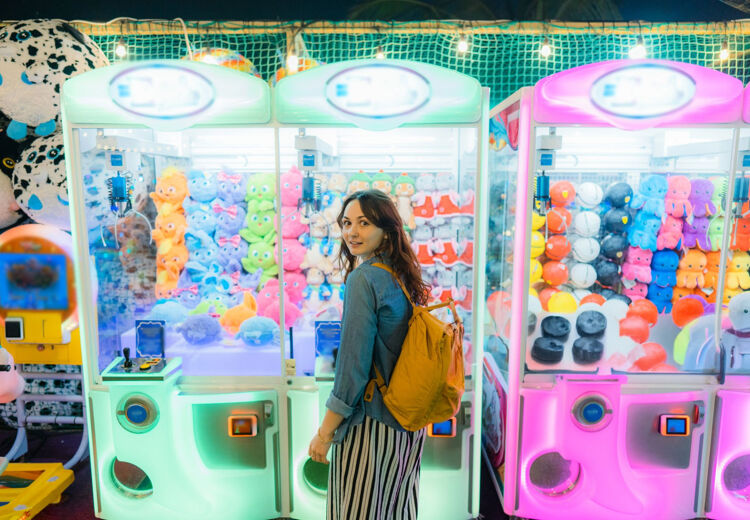 Bij veel grijpmachines kan de eigenaar zelf instellen wanneer de grijper sterk genoeg is om iets vast te houden.