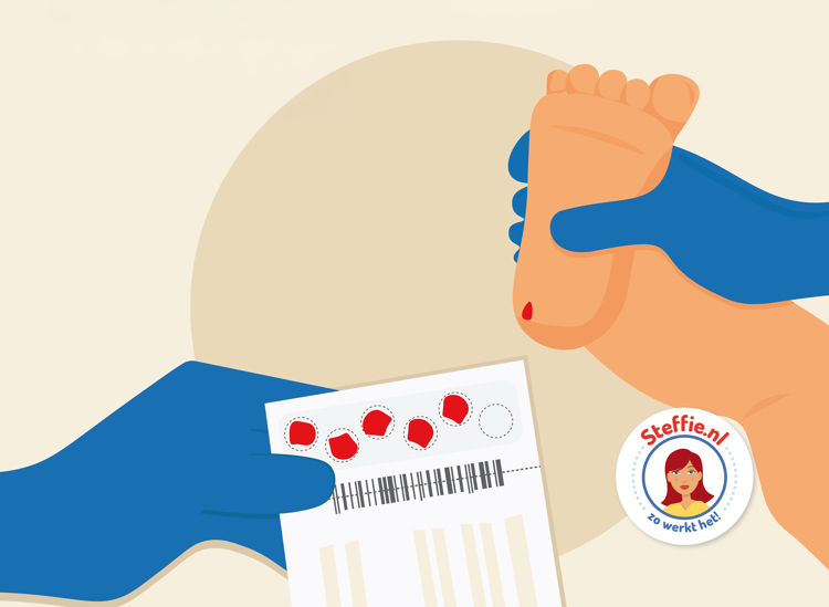 De hielprik kan ziektes opsporen voordat een baby zelf klachten krijgt.
