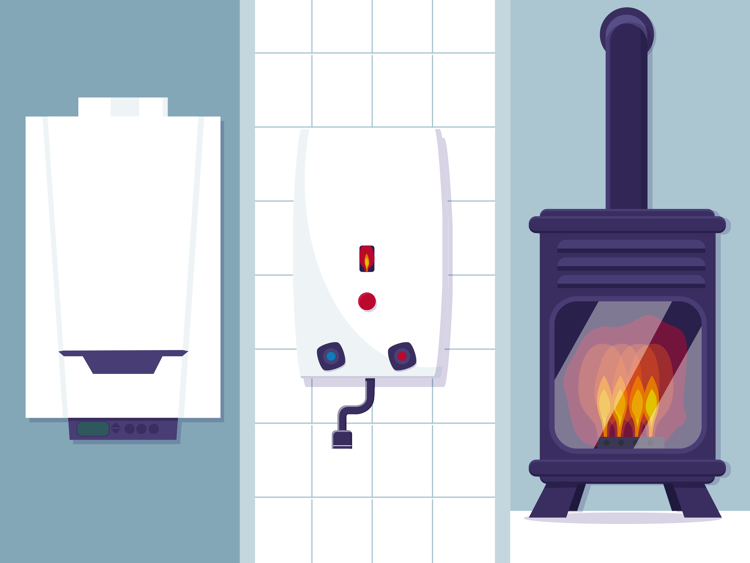 Laat je kachel of geiser regelmatig onderhouden door een erkende monteur. Aan te raden is elke twee jaar.