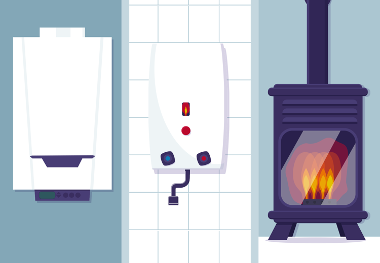 Laat je kachel of geiser regelmatig onderhouden door een erkende monteur. Aan te raden is elke twee jaar.