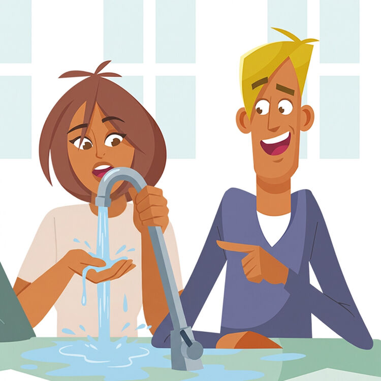 Met kraanwater kun je in Nederland meer dan 200 glazen drinken voor de prijs van één fles water uit de winkel.