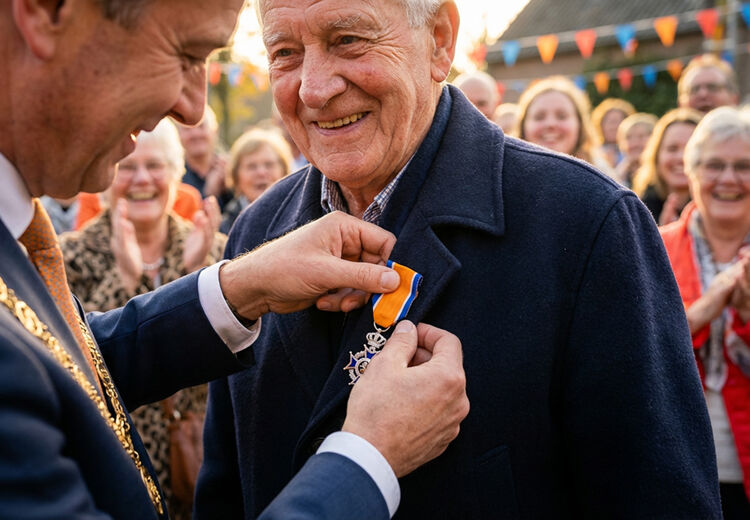 Sommige mensen krijgen een lintje voor meer dan 40 jaar hulp aan anderen.