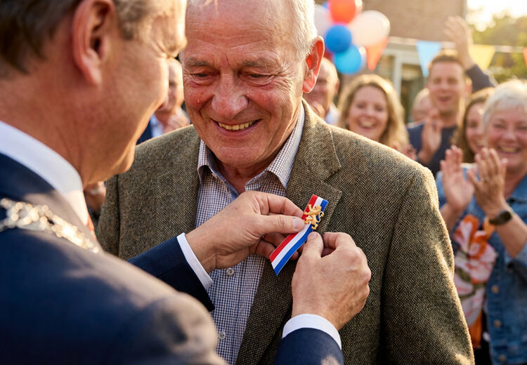 Sommige mensen krijgen een lintje voor meer dan 40 jaar hulp aan anderen.