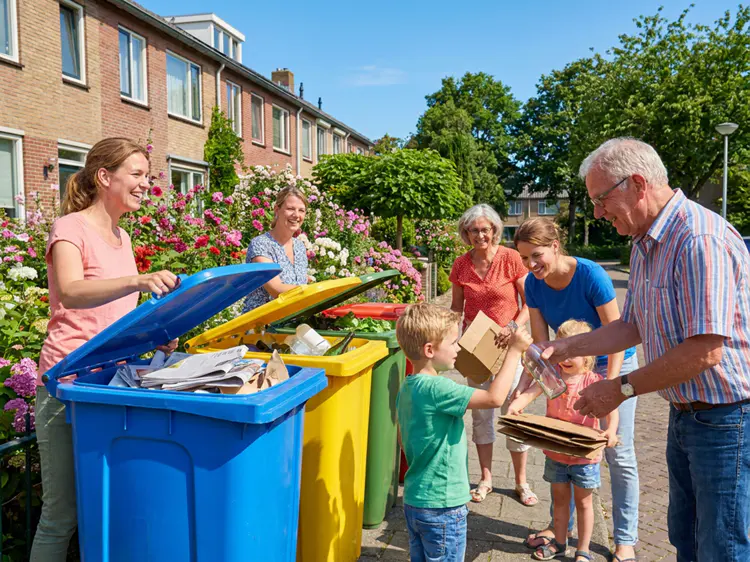 De grootste daling was te zien bij groente-, fruit- en tuinafval. Dat was 5 kilo minder per persoon.