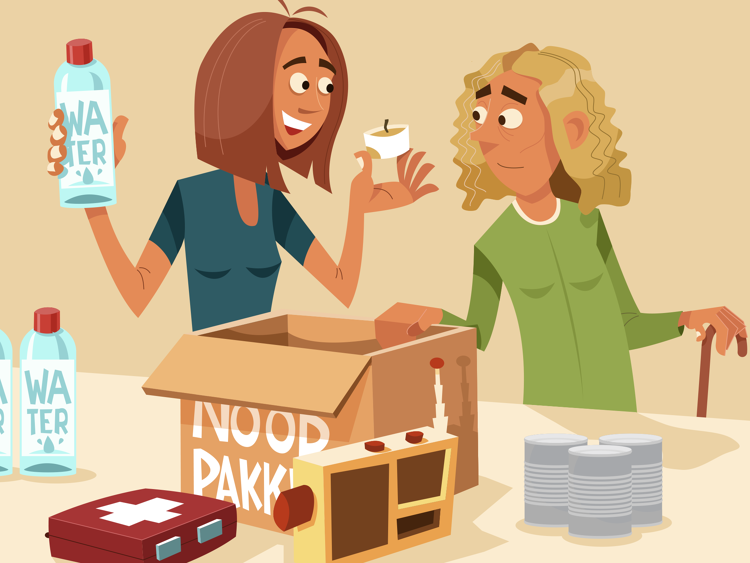 In buurten waar mensen elkaar groeten en af en toe een praatje maken wordt sneller hulp gegeven bij nood.