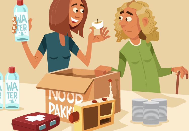 In buurten waar mensen elkaar groeten en af en toe een praatje maken wordt sneller hulp gegeven bij nood.