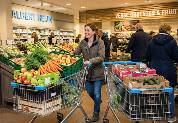 Als je veel vezels eet uit groenten en fruit kan je lichaam daar geen calorieën uit halen maar je buik voelt wel vol.