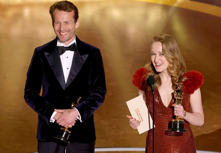 Trent en Victoria Warmerdam krijgen een Oscar voor hun film ‘I'm not a robot’ (Ik ben geen robot).