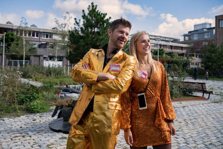 Vincent en Sofie presenteren ook vaak samen de feesten van ABCDate en ABCMaatje.