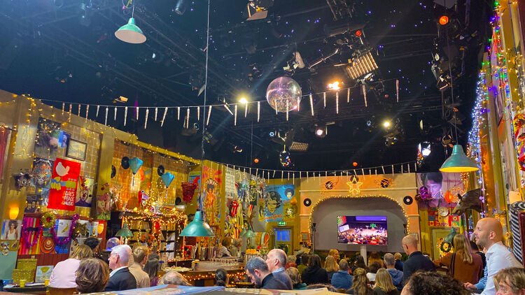 De studio van Top 2000 a gogo als er geen uitzending is.