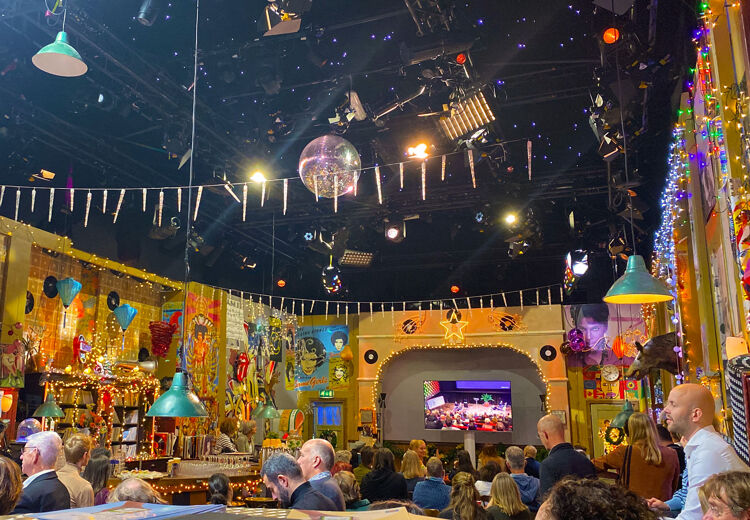 De studio van Top 2000 a gogo als er geen uitzending is.