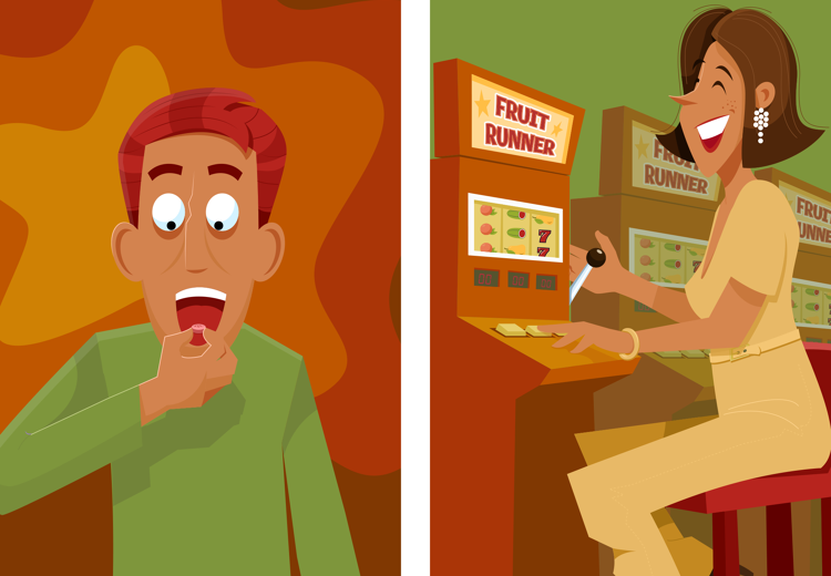 Ieder jaar raken er in Nederland ongeveer 200.000 mensen verslaafd aan middelen. Ook gokken leidt tot problemen.