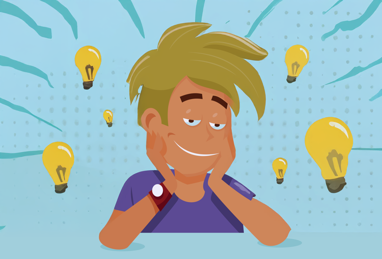 Verveling zet je hersenen aan tot dagdromen, wat kan helpen bij het bedenken van creatieve oplossingen.