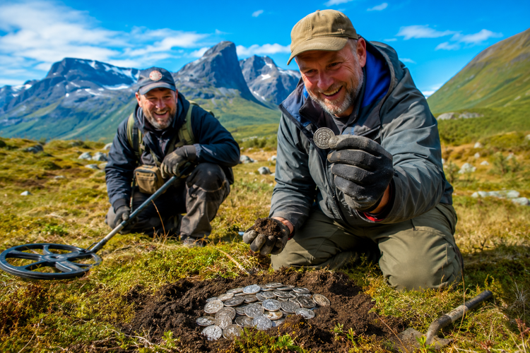 Enorme Vikingschat gevonden in Noorwegen.