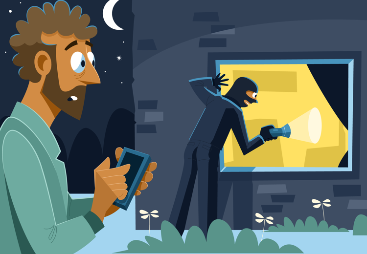 Een inbreker wil er maximaal 3 minuten over doen om binnen te raken.